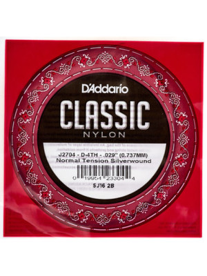 DADDARIO J2704 Normal D4 Pojedinačna žica za klasičnu gitaru