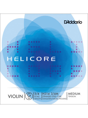 DADDARIO H314 Helicore G 3/4 Medium Pojedinačna žica za violinu