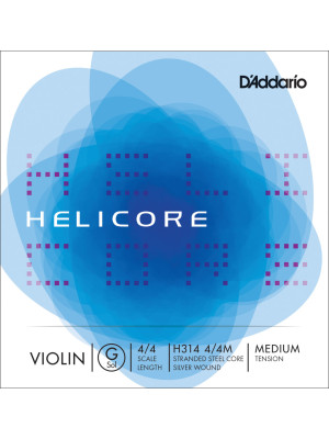 DADDARIO H31444M Helicore G 4/4 Medium Pojedinačna žica za violinu