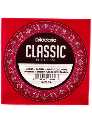 DADDARIO J2703 Normal G3 Pojedinačna žica za klasičnu gitaru