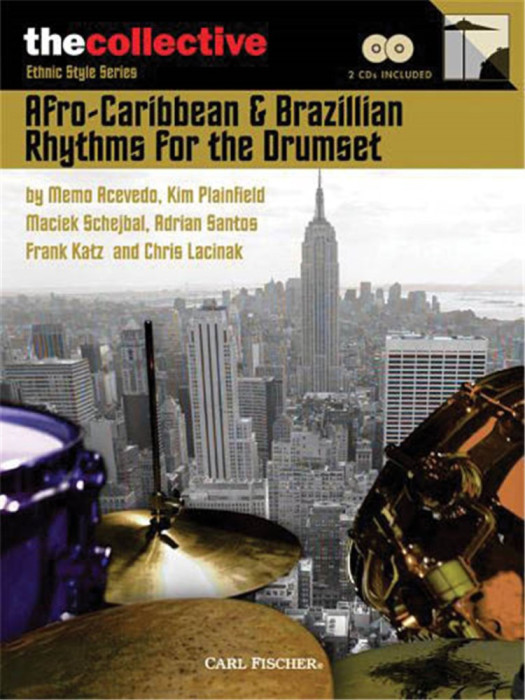 MUSIC SALES Afro Caribbean Brazilian Rhythsc For Drums Pesmarica/note za bubnjeve