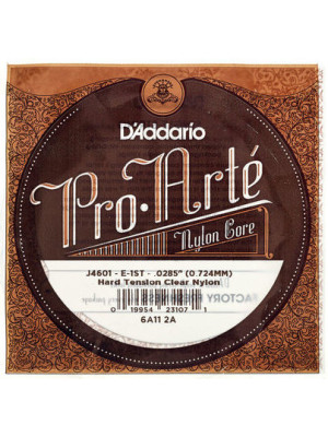 DADDARIO J4601 Hard E1 Pojedinačna žica za klasičnu gitaru