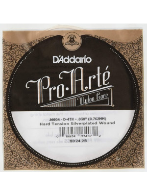 DADDARIO J4604 Hard D4 Pojedinačna žica za klasičnu gitaru