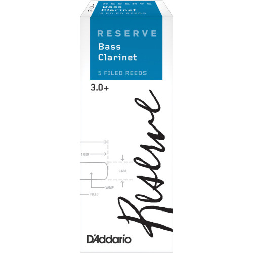 DADDARIO DER05305 RESERVE Classic 3.0+ Trska za bas klarinet