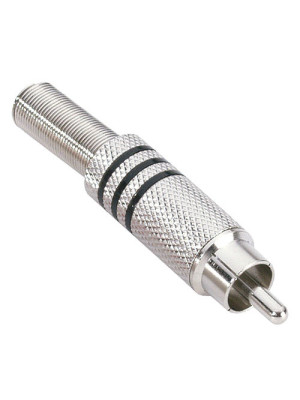 ADAM HALL 7622 RCA(činč) Black Konektor