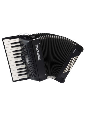 HOHNER BRAVO II 48 New Bellow Black Klavirska harmonika sa torbom