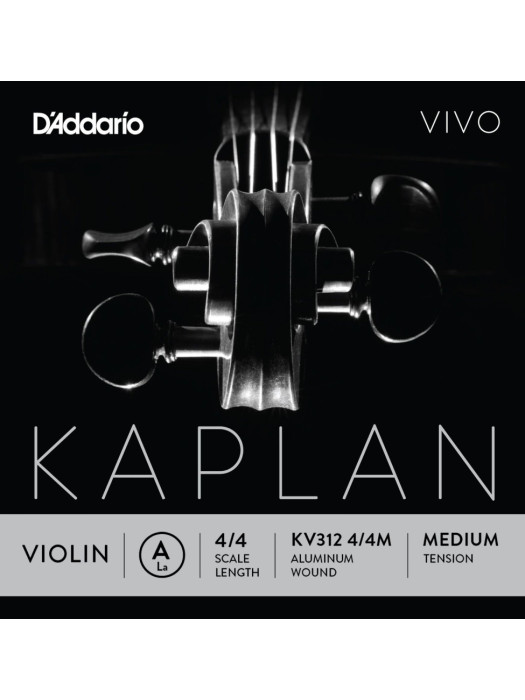 DADDARIO Kaplan KV312 4/4M A Pojedinačna žica za violinu