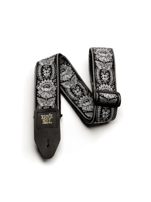 ERNIE BALL 4150 JACQUARD Silver Orleans Kaiš za gitaru ERNIE BALL 4150 JACQUARD Silver Orleans Kaiš za gitaru