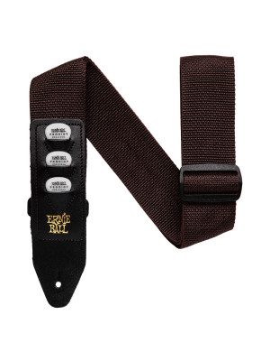 ERNIE BALL 4250 PICKHOLDER Brown Brown Kaiš za gitaru