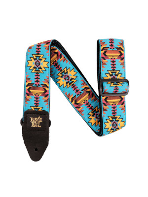 ERNIE BALL 5323 JACQUARD Albuquerque Noon Blue Kaiš za gitaru ERNIE BALL 5323 JACQUARD Albuquerque Noon Blue Kaiš za gitaru
