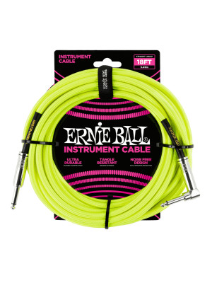 ERNIE BALL 6085 Neon Yellow 5.5m Instrumentalni kabl