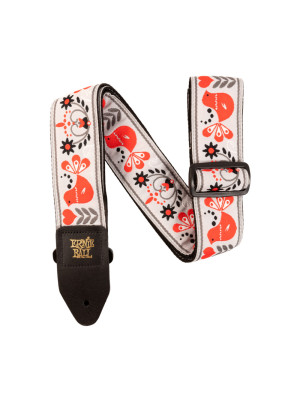 ERNIE BALL 4689 JACQUARD Red Bird Winter Kaiš za gitaru ERNIE BALL 4689 JACQUARD Red Bird Winter Kaiš za gitaru