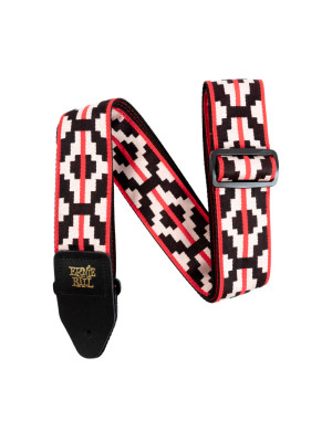 ERNIE BALL 5322 JACQUARD Ristra Red Red Kaiš za gitaru ERNIE BALL 5322 JACQUARD Ristra Red Red Kaiš za gitaru