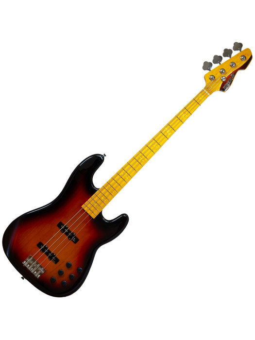 MARKBASS GV 4 GLOXY 3-TONE SUNBURST CR MP Bas gitara