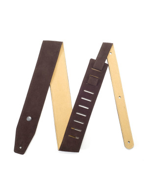 DUNLOP ACCESSORIES BMF-S02 SUEDE MAHOGANY Kaiš za gitaru