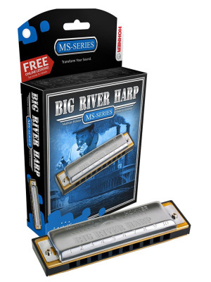 HOHNER 590/20 Big River Harp F Usne harmonike