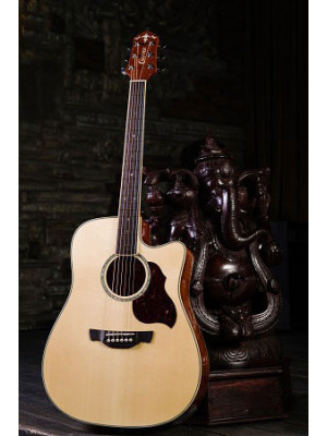 CRAFTER DE 8/N Natur Elektroakustična gitara