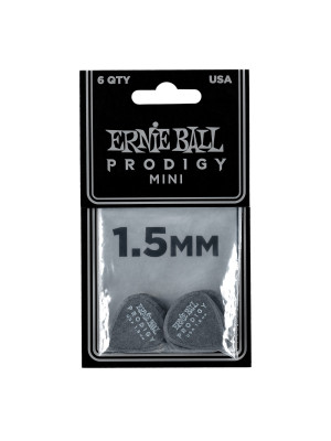 ERNIE BALL 9200 Black Mini Prodigy 1.5 (6) Set trzalica