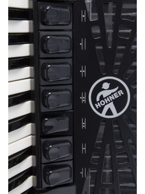 HOHNER ACCORDIONS BRAVO III 120 New Bellow Red Klavirska harmonika sa torbom
